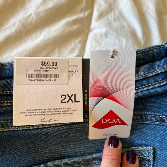 NWT Kancan jeans size 2X - Picture 3 of 5